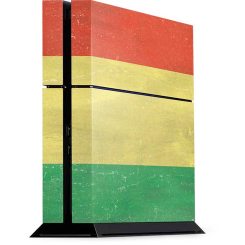 Bolivia Flag Distressed PlayStation PS4 Skins